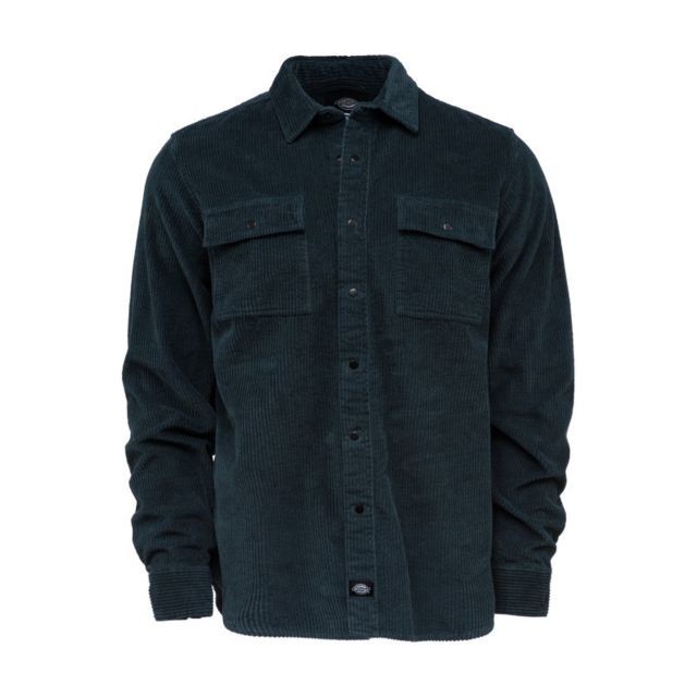 Dickies oxford weave chemise à manches courtes bleu marine
