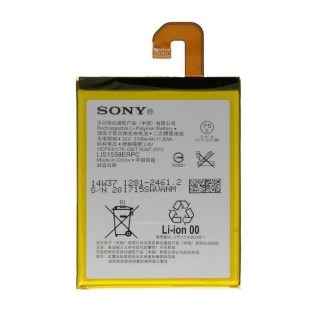 Autres accessoires smartphone Sony Batterie 3.8V 3100mAh 11.8Wh Pour Sony Xperia Z3 D66xx