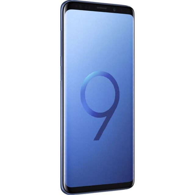 Smartphone Android Galaxy S9 Plus - 64 Go - Bleu Corail