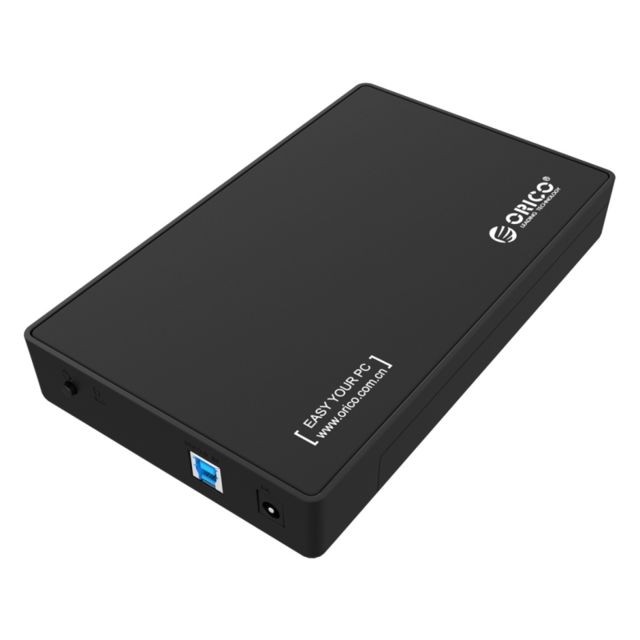 Wewoo Boîtier disque dur noir pour ordinateur portable PC de bureau 3588US3 USB 3.0 Type-B 2.5 / 3.5 pouces SSD / SATA HDD de stockage boîte