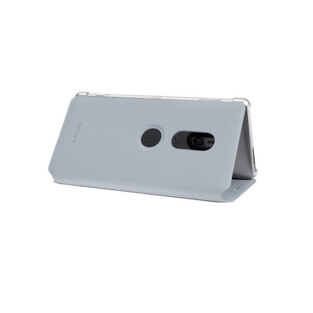 Sony SCSH40 - Etui style cover stand gris pour Xperia XZ2