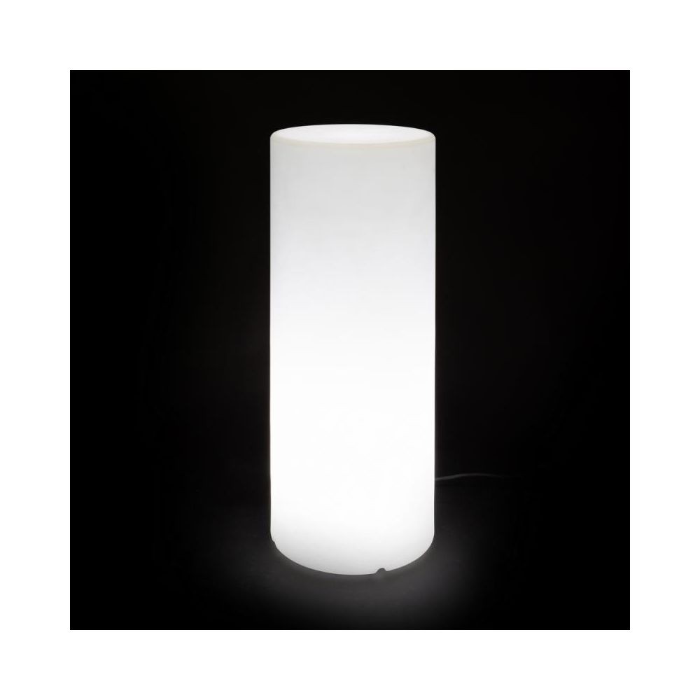 Tousmesmeubles Lampe LED's extérieur Polymère blanc N°4 - INU