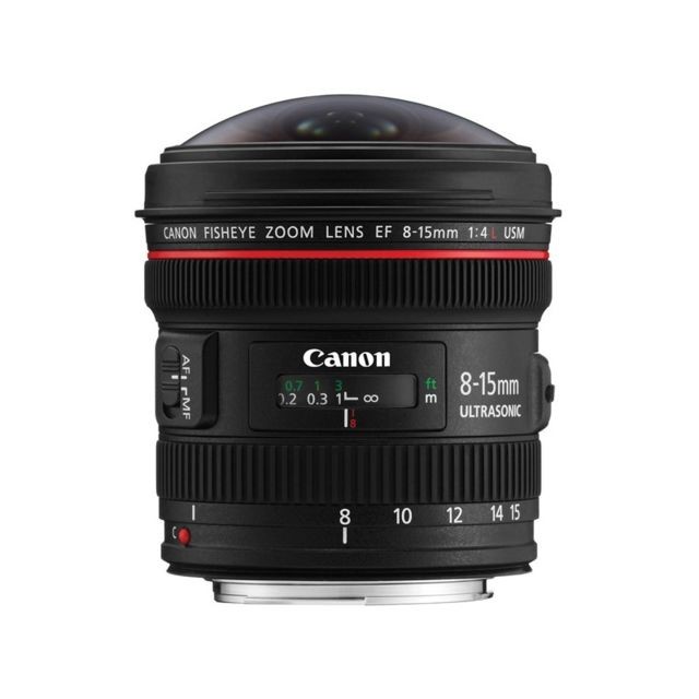 Canon - CANON Objectif EF 8-15 mm f/4 L USM FISH EYE Canon  - Objectifs