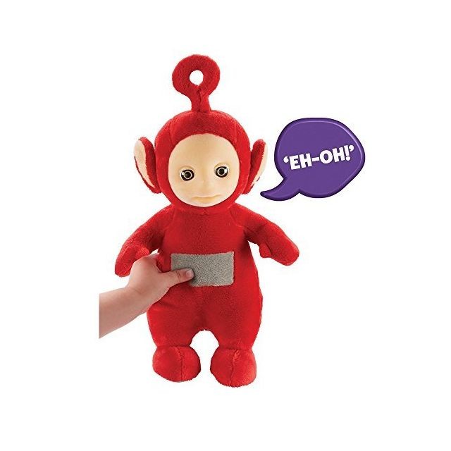 Carte à collectionner Teletubbies Teletubbies 06107 Cbeebies Talking Po Soft Toy (Red)