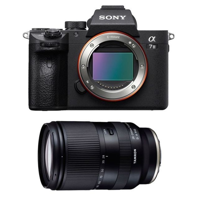 Sony - SONY ALPHA 7 III + TAMRON 28-200mm f/2.8-5.6 Di III RXD SONY FE Sony  - Sony alpha