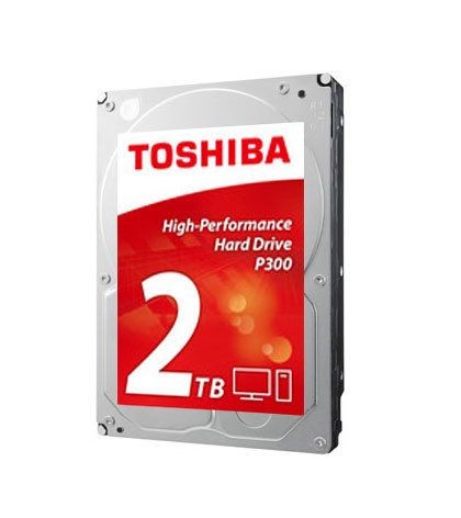 Toshiba - P300 2 To - 3.5'' SATA III 6 Go/s - Cache 64 Mo - Disque Dur interne 3.5"