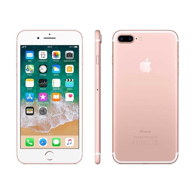Apple - iPhone 7 Plus - 128 Go - MN4U2ZD/A - Or Rose Apple   - iPhone 7 Plus Téléphonie