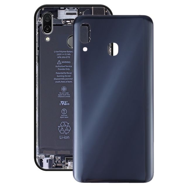 Wewoo - Couvercle de la batterie pour Galaxy A30 SM-A305F / DS A305FN / DS A305G / DS A305GN / DS Noir Wewoo  - Coque, étui smartphone