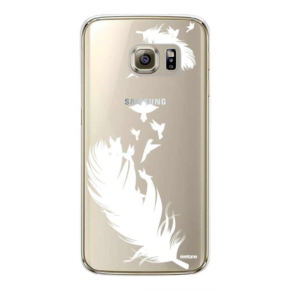 Evetane - Coque Samsung Galaxy S6 Edge rigide transparente Envol ...