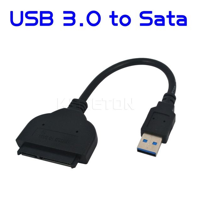 Cabling - CABLING  Adaptateur USB 3.0 vers SATA 22 broches pour disque dur 2,5"" - Câble et Connectique Cabling