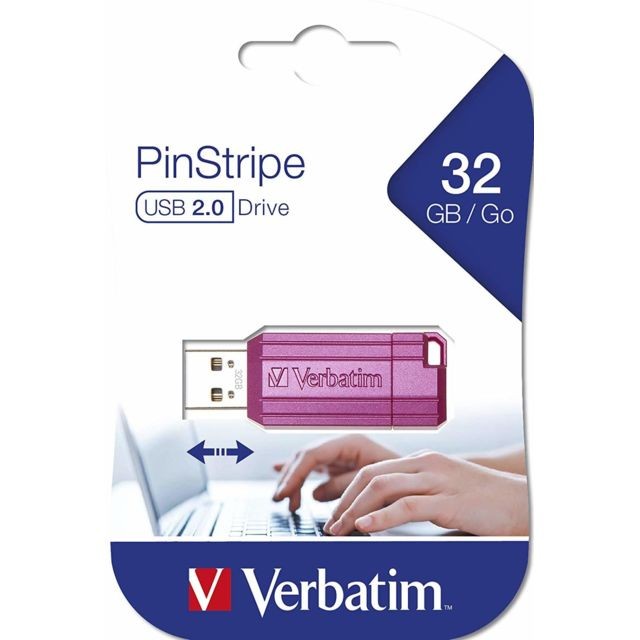 Verbatim - Verbatim - 49056 - Clé USB - Rose - Clés USB Verbatim