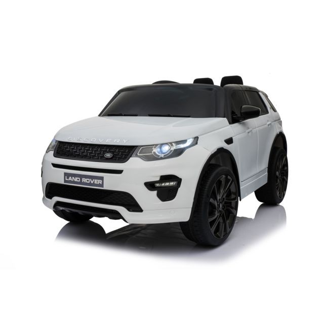 Fast And Baby - Véhicule électrique blanc LAND ROVER DISCOVERY SPORT Fast And Baby - Moto électrique enfant Véhicule électrique pour enfant