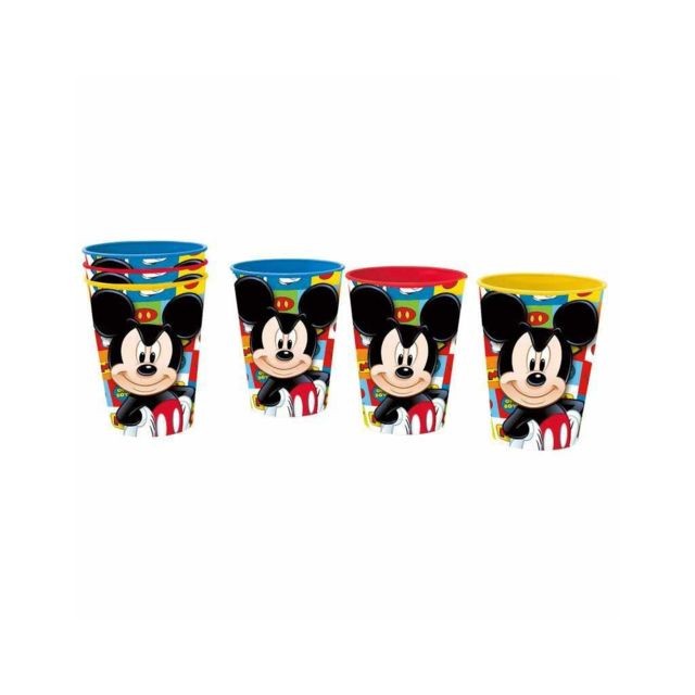 marque generique - STOR - Mickey Mouse - Set 3  Set de 3 verres à pique-nique (Stor 19077) marque generique  - Pique niquer