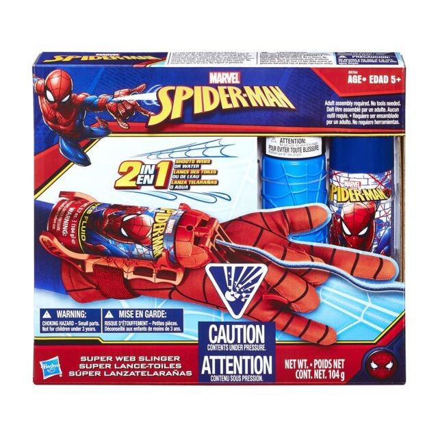 Hasbro Super gant lanceur de toiles électro Spiderman