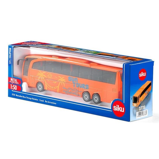 Voitures SIKU Siku 3738 Miniatures 1:50 - Mercedes-Benz Travego Bus de tourisme