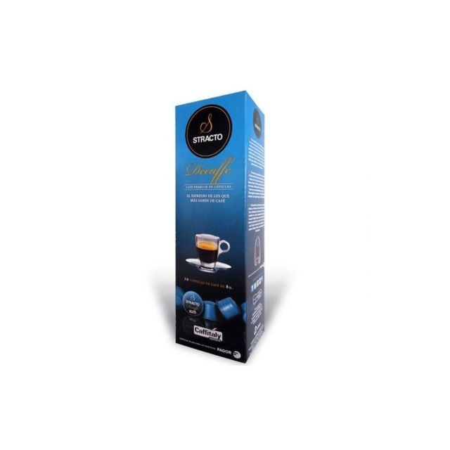 marque generique - Capsules de café avec étui Stracto 80637 Decaffe (80 uds) - Dosette café