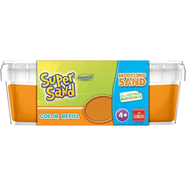Goliath Moulage Super Sand : Sable coloré orange - 83245.012