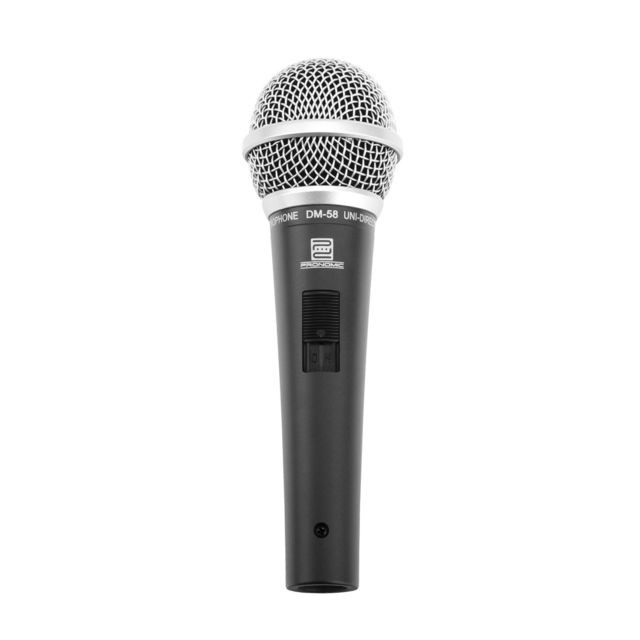 Pronomic - Pronomic Vocal Microphone DM-58 avec Interrupteur set avec pince - Microphones Pronomic