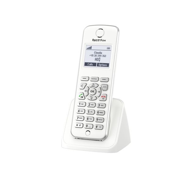 Avm - AVM FRITZ!Fon M2 International Téléphone DECT Blanc Identification de l'appelant - Téléphone fixe Pack reprise