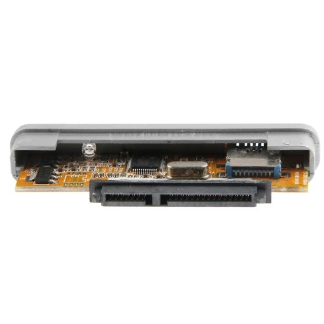 Boitier disque dur Boîtier disque dur argent externe HDD SATA à haute vitesse de 2,5 pouces, prise en charge USB 3.0