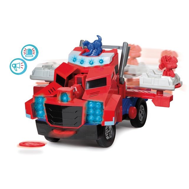 Films et séries Majorette Transformers optimus prime camion lance disque - 213116003