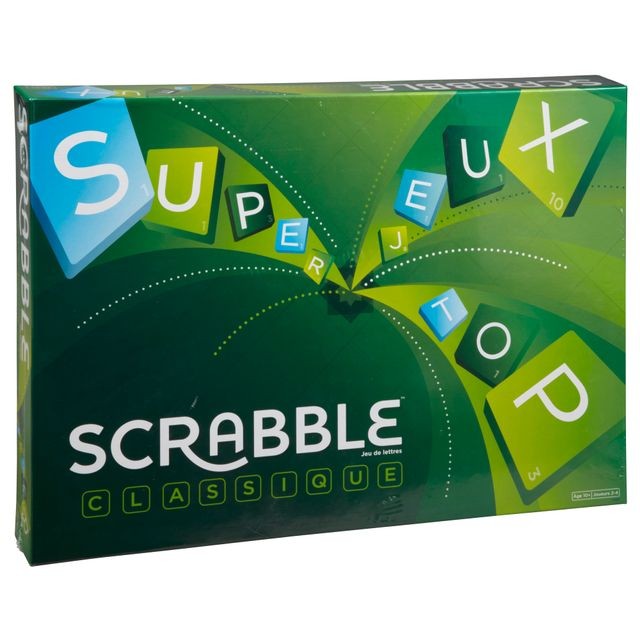 Mattel - Scrabble Classique - Y9593 - Jeux de société