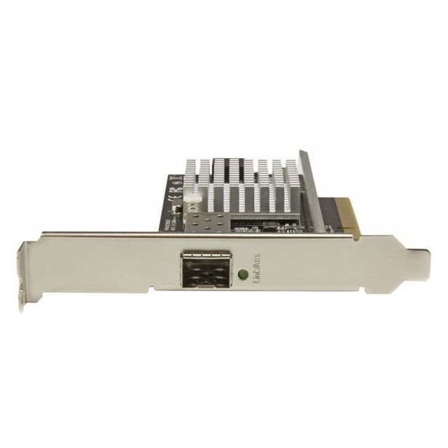 Carte réseau StarTech.com Carte réseau PCI Express à 1 port fibre optique 10 Gigabit Ethernet SFP+ ouvert - Chipset Intel - MM