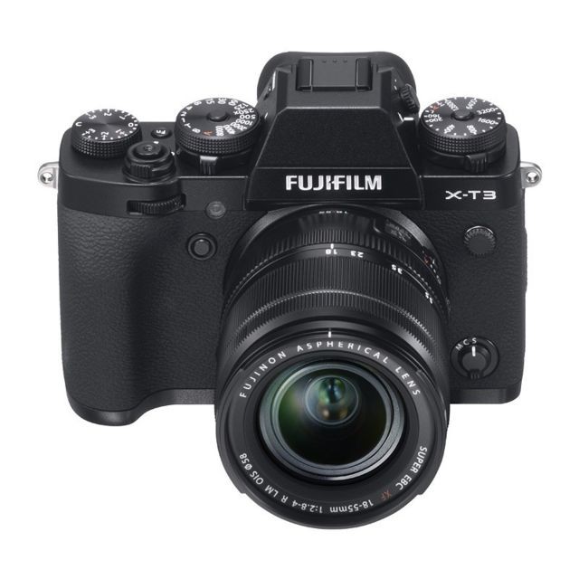 Appareil Hybride Fujifilm PACK X-T3 NOIR + 18-55 mm