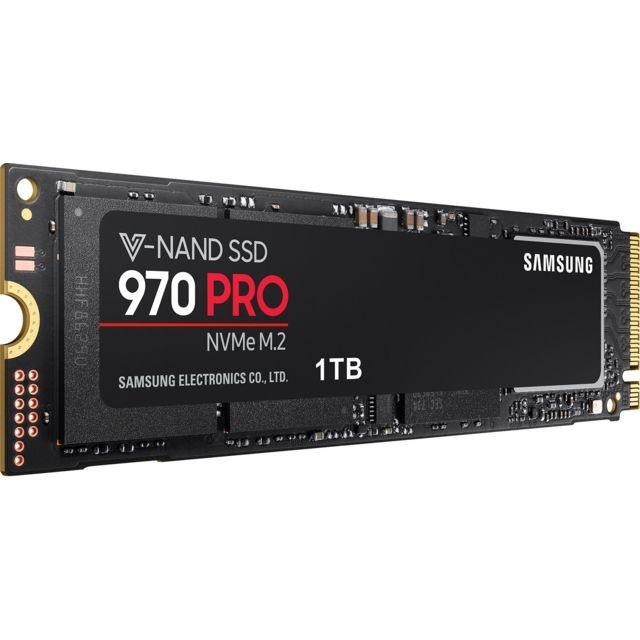 SSD Interne Samsung 970 PRO 1 To M.2 NVMe PCIe 3 x4