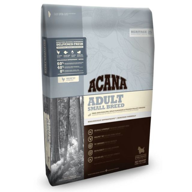 Acana - Acana Heritage Chien Adulte Small Breed Acana  - Croquettes pour chien