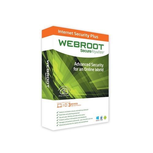 Suite de Sécurité Webroot WEBROOT Internet Security Plus