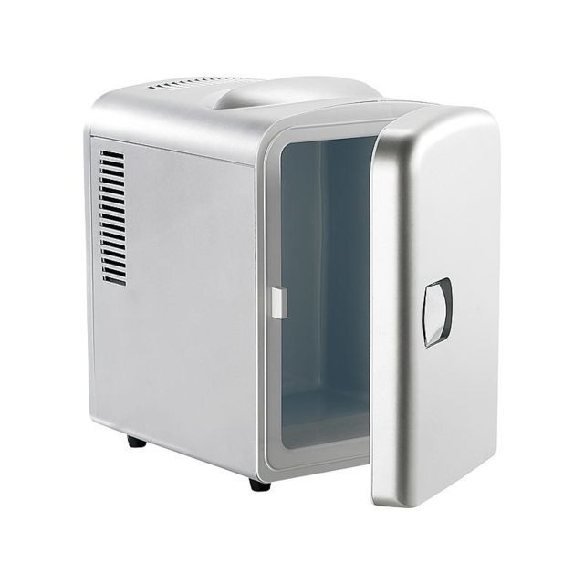 Rosenstein & Sohne -Mini réfrigérateur 2 en 1 avec prise 12 / 230 V - Gris Rosenstein & Sohne  - Mini Bar