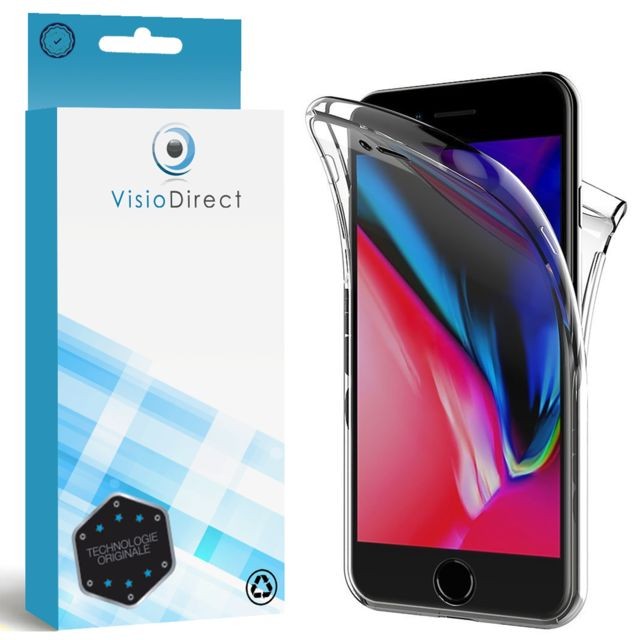Visiodirect - Coque intégrale 360° pour iPhone XR de protection souple silicone transparente -Visiodirect- Visiodirect  - Autres accessoires smartphone