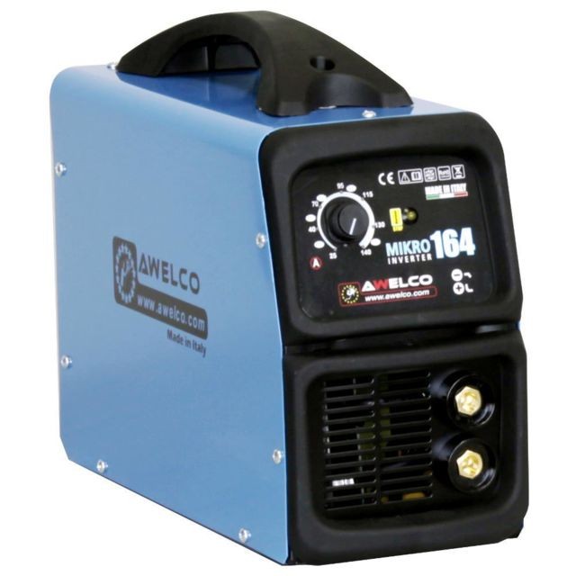 Awelco - Poste à souder inverter avec kit de soudure 2.7 kW réglable Mikro 164 C/Kit Awelco  - Postes à souder à l'arc