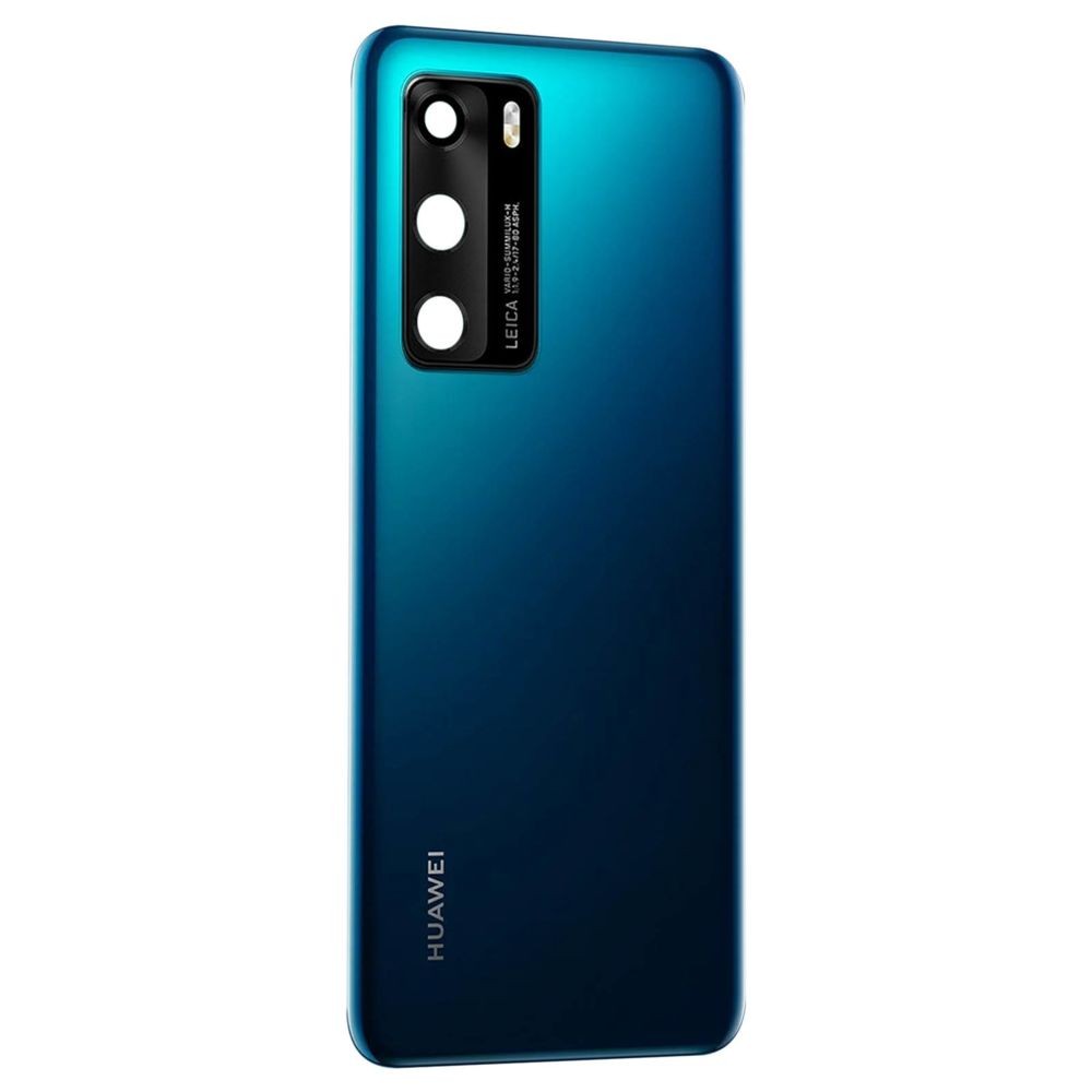 Huawei Cache Batterie Huawei P40 Façade Arrière Originale Huawei Bleu