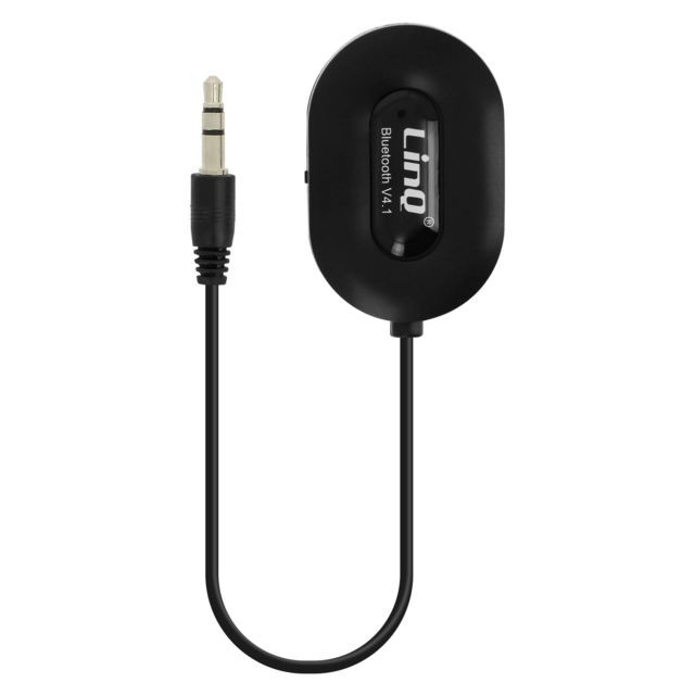 Linq - Récepteur Audio Bluetooth 4.1 Adaptateur Jack 3.5mm Kit Mains Libres LinQ Noir Linq  - Câble et Connectique Linq