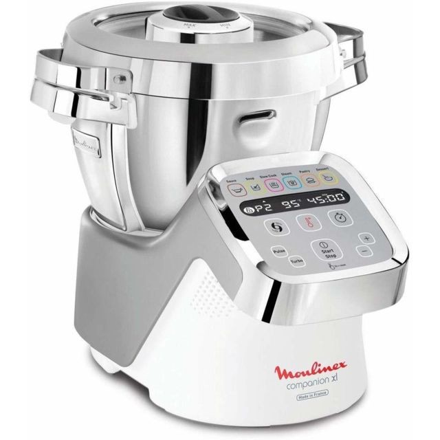 Moulinex -Robot cuiseur multifonction de 4,5L avec 12 vitesses 1550W Moulinex  - Robot cuiseur