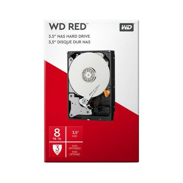 Western Digital - Western Digital Red 8Tb - Disque Dur interne Wd red