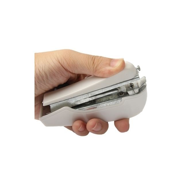 Wewoo Blanc Mini machine à coudre mécanique de poche