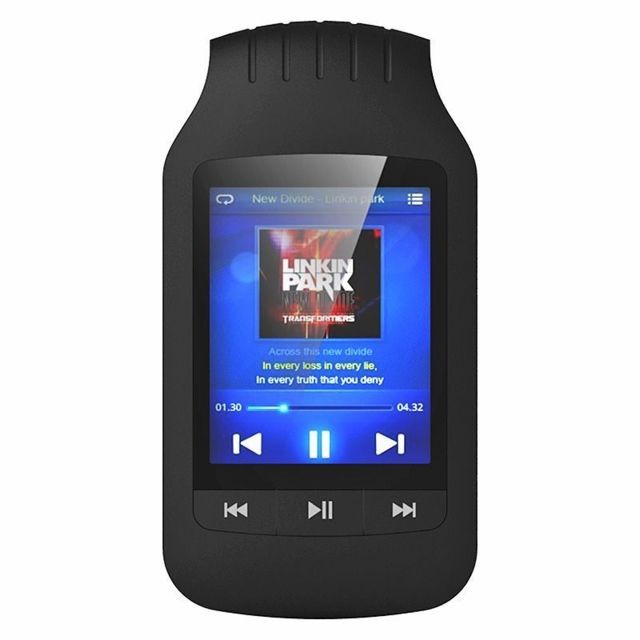 marque generique - Bluetooth 8Go Lecteur MP3 Stéréo Music Podomètre TF Carte Slot Baladeur BK - Lecteur MP3 / MP4 Bluetooth