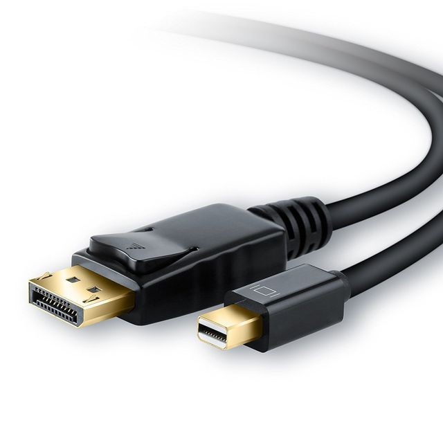 Cabling - CABLING  Cable mini display port (mini DP) vers Display port (DP) 1,8M noir - Cabling