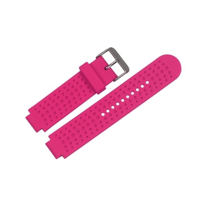 Wewoo - Bracelet pour montre connectée Dragonne ajustable Garmin Forerunner 25 Rose Red Wewoo  - Montre et bracelet connectés