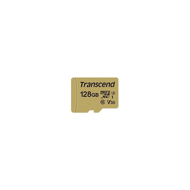 Transcend - Transcend TS128GUSD500S mémoire flash 128 Go MicroSDXC Classe 10 NAND - Carte SD