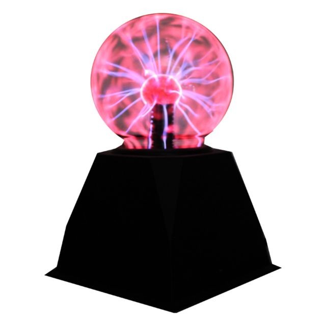 marque generique - Boule De Plasma Drôle Science Globe Table Lampe Rougeoyante éclairage Scintillant 8 Pouces marque generique  - Abats-jour