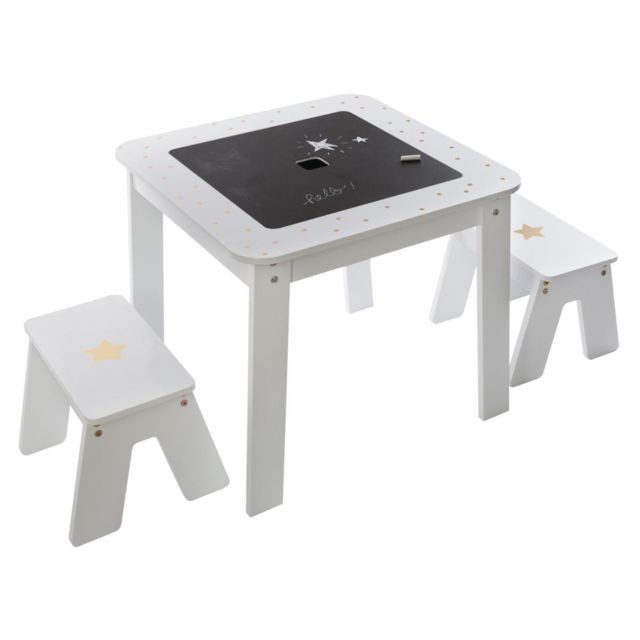 Tables d'appoint Table bac + 2  tabourets Fille - Atmosphera