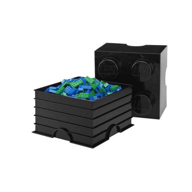 Lego - Room Copenhagen RC40041731 Lego Boîte de Rangement 8 Briques Plastique Bleu 45 x 35 x 25 cm - Boîte de rangement Lego
