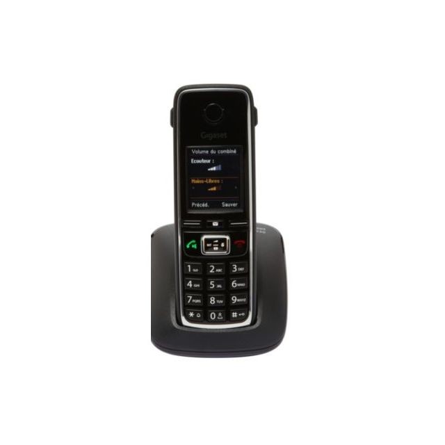 Gigaset Téléphone sans fil GIGASET C530 Noir