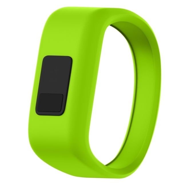 Wewoo - Bracelet pour montre connectée Dragonne Sport en silicone Garmin Vivofit JRTaille Petite Cyan - Garmin vivofit