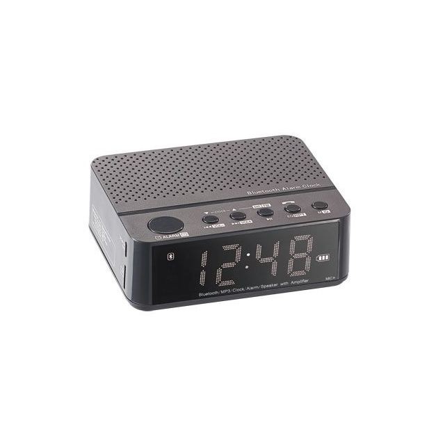 Auvisio - Radio-réveil avec bluetooth et lecteur MP3 - Radio Reveil CD Réveil