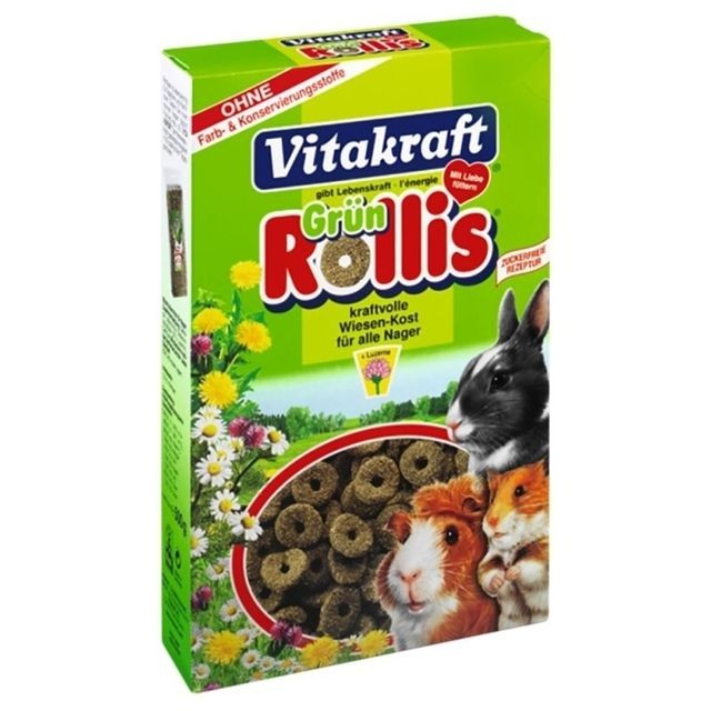 Vitakraft - Rollis Verts pour Rongeur - Vitakraft - 500g Vitakraft  - Alimentation rongeur Vitakraft